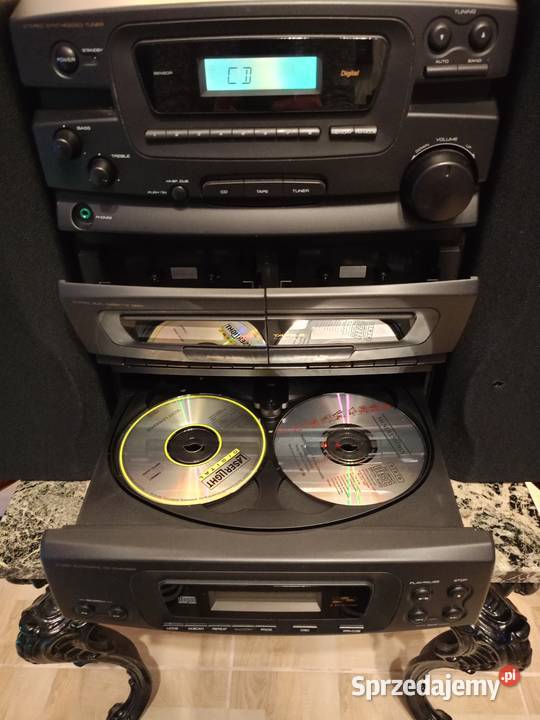 Wieża GRUNDIG 11 Kolumny MBX68 pilot 90 lata