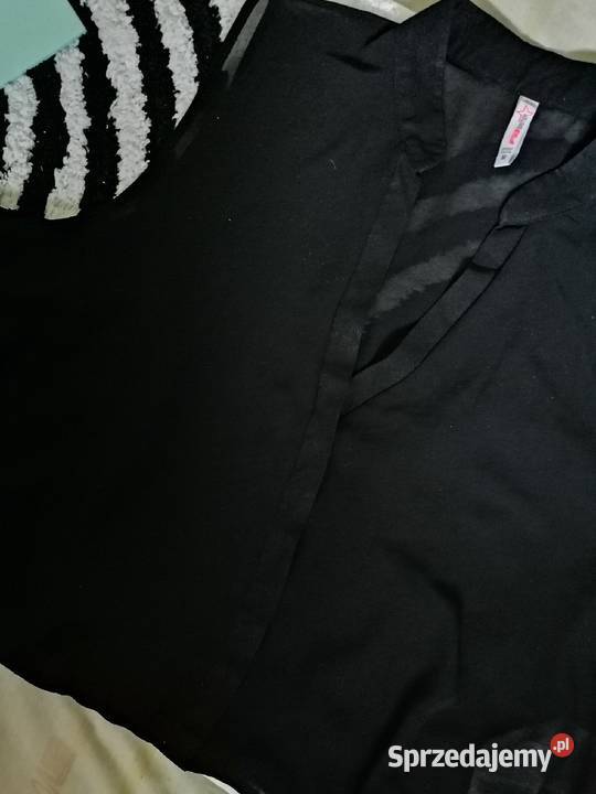 YORKER nowa bluzka koszula crop top mgiełka Xsm Leszno