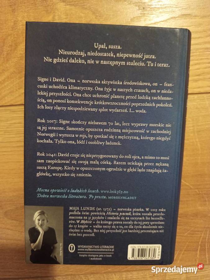 Maja Lunde Błękit sprzedam