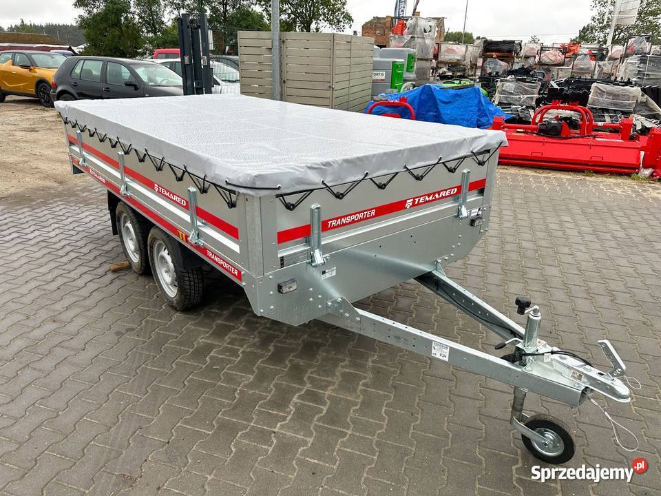 Przyczepa dwuosiowa TEMARED TRANSPORTER 30152 z sprzedam