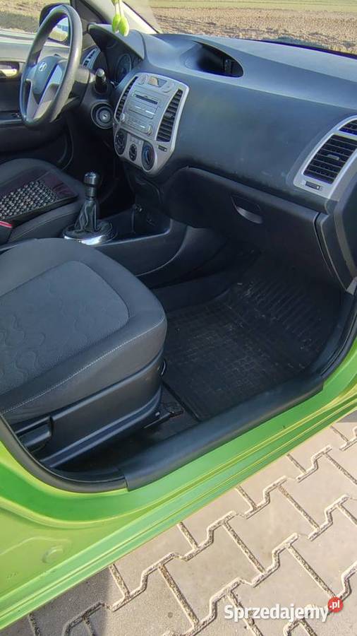 Hyundai i20 zielona żabka nieuszkodzony Łódź