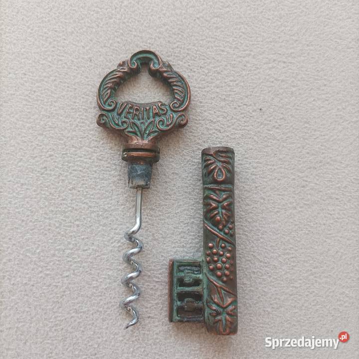 Stary zabytkowy korkociąg otwieracz VERITAS