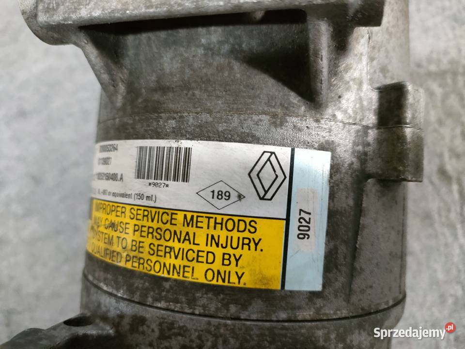 RENAULT SCENIC II MEGANE II sprężarka Swarzędz