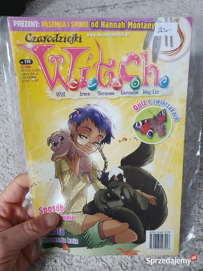 Czarodziejki WITCH zestaw 7 komiksów Gdynia sprzedam