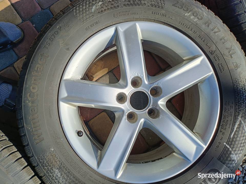 Koła zimowe Audi Q5 23565R17 6mm 5X112 małopolskie Chrzanów