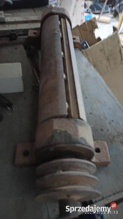 wał do grubościówki z kołem pasowym do montażu lubuskie Kłodawa