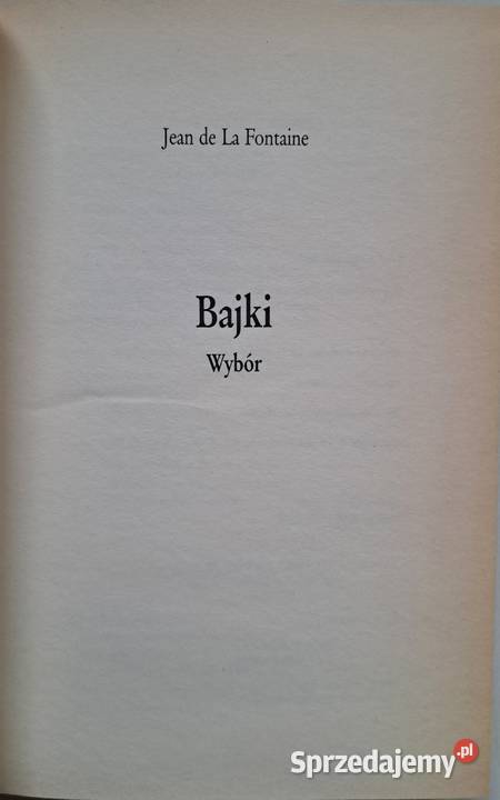 Jean Fontaine Bajki