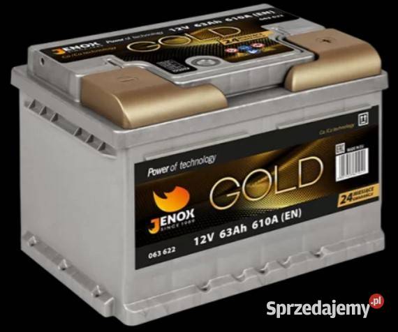 Akumulator Jenox Gold 63Ah 610A Lublin