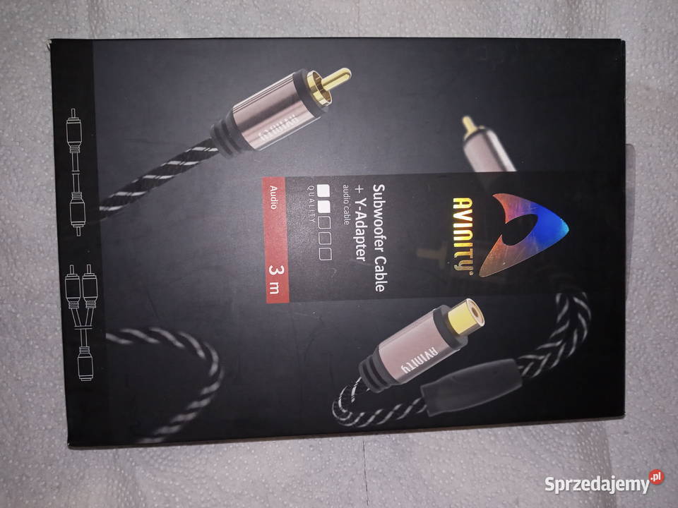 Nowy kabel do subwoofera Avinity Pozostałe Stargard