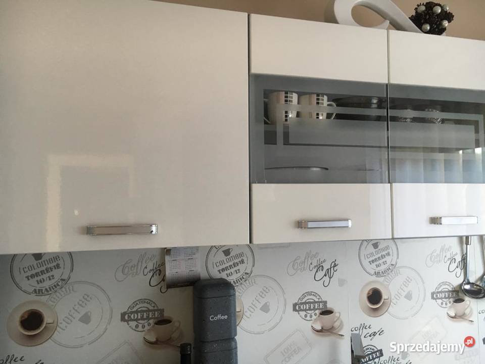 Solidne MEBLE Kuchenne na WYSOKI Połysk kuchenka Kluczbork