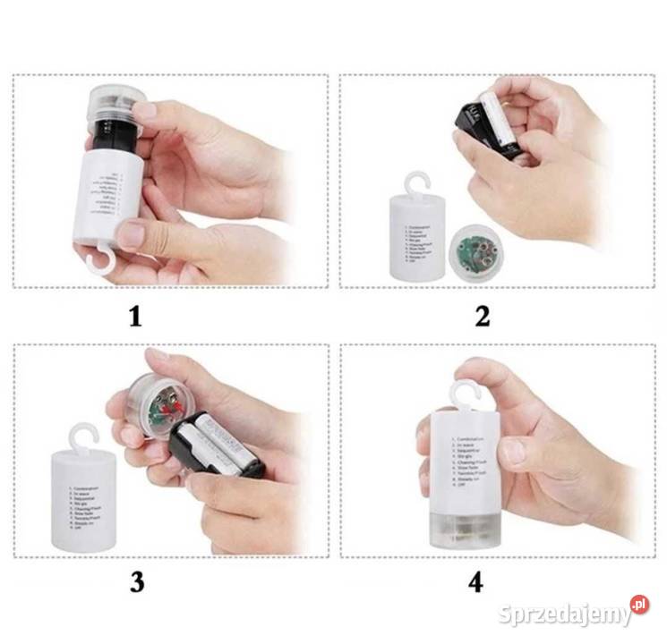 2 Kolorowe wiszące rozbłyski światła z pilotem Kędzierzyn-Koźle