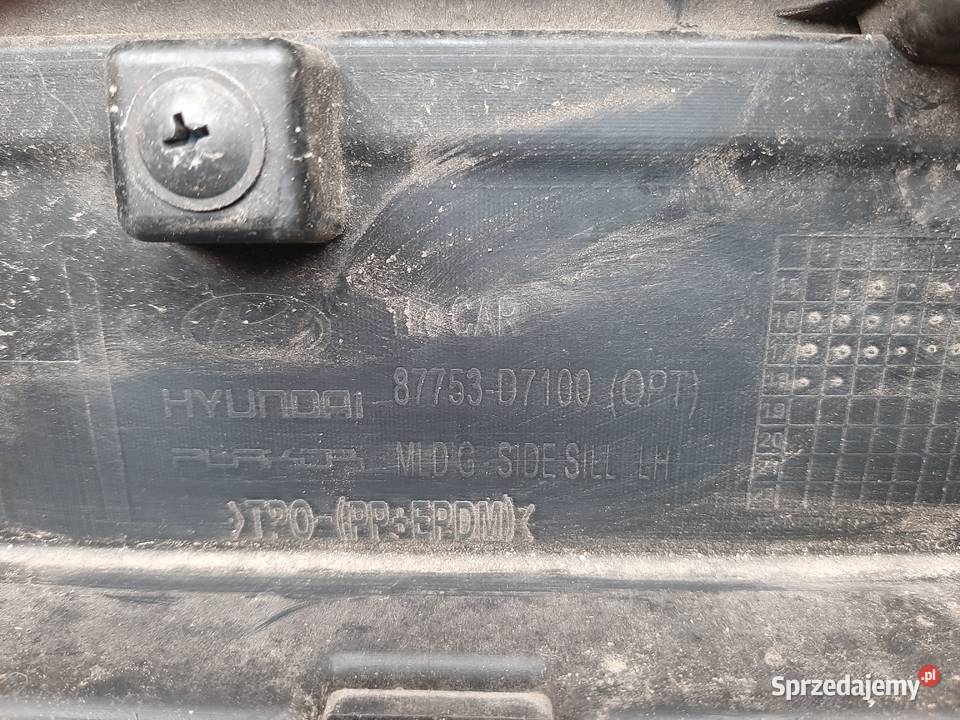 Listwa progowa do Hyundai Tucson lewa
