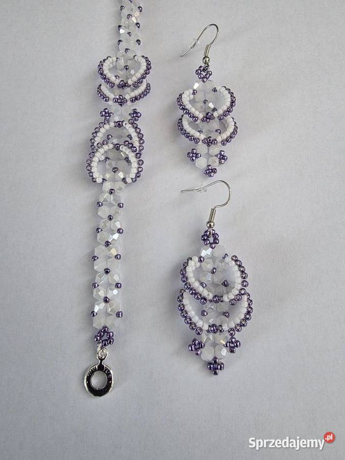 Damskie kolczyki z bransoletka 19