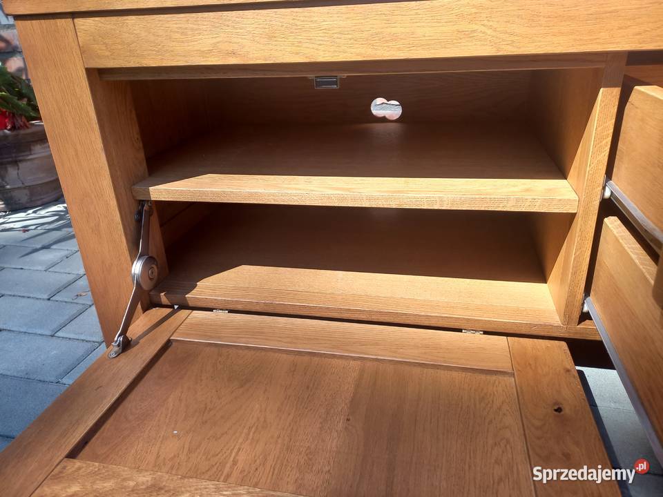 Szafka RTV Komoda dębowa drewniana Szafka pod Komody Gawroniec sprzedam