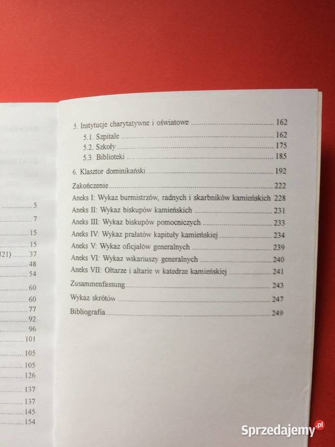 2905 Organizacja Kościelna Kamienia Pomorskiego Szczecin sprzedam