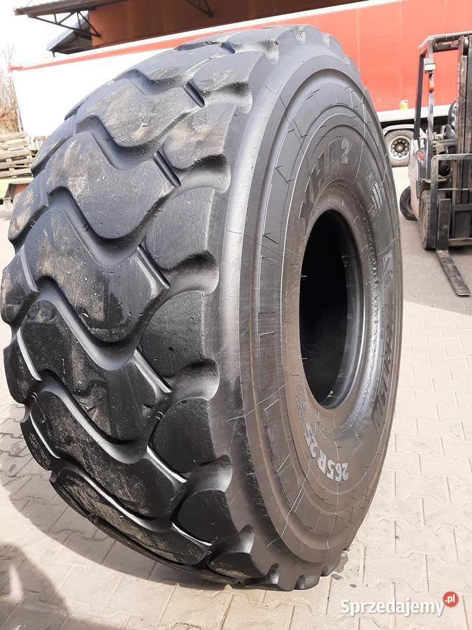 2x Opona używana przemysłowa 265R25 MICHELIN podlaskie Zaścianki