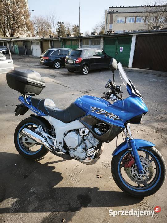 Yamaha TDM wysoka szyba kufer nowe siedzenie LED manualna Lublin