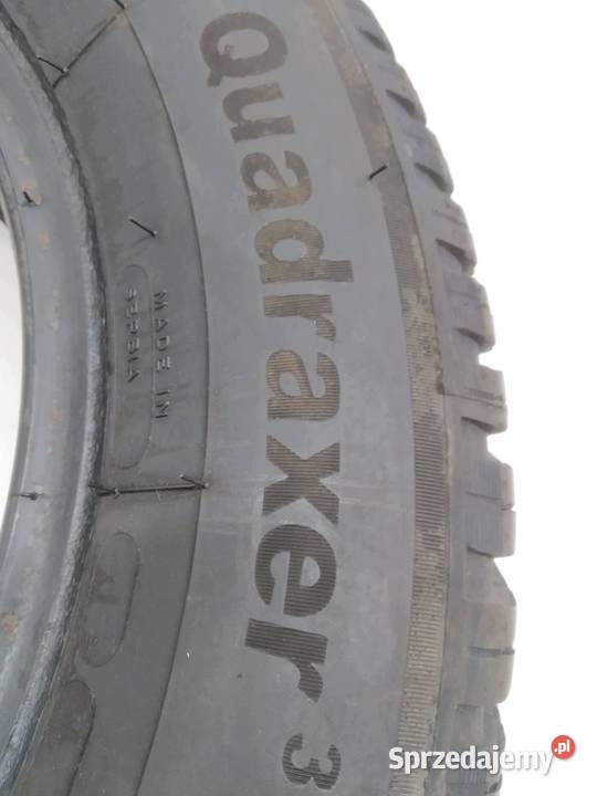 OPONA CAŁOROCZNA KLEBER QUADRAXER 18565R14 1725 65 sprzedam