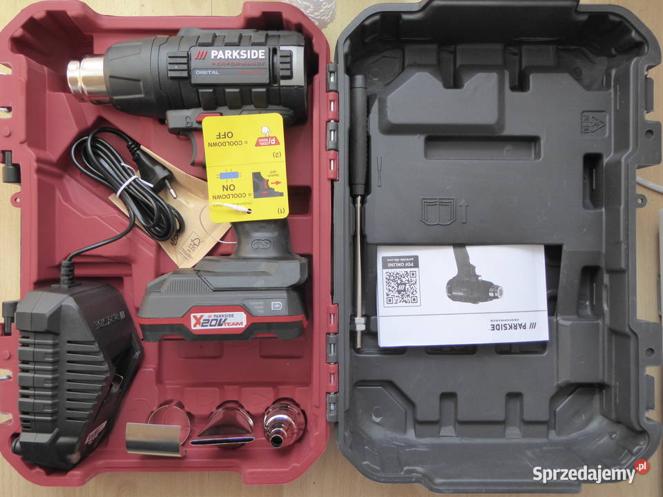 Nieużywana akumulatorowa 20V500stopni C opalarka