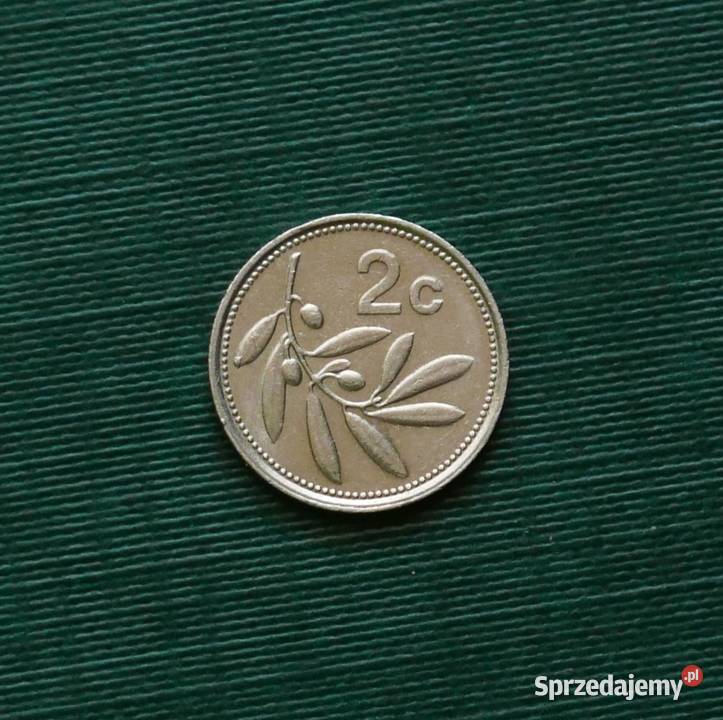 Malta 2 centy 1991r Gliwice
