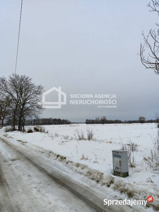 Grunt do sprzedania Stanisławowo 1207m2 utwardzona pomorskie