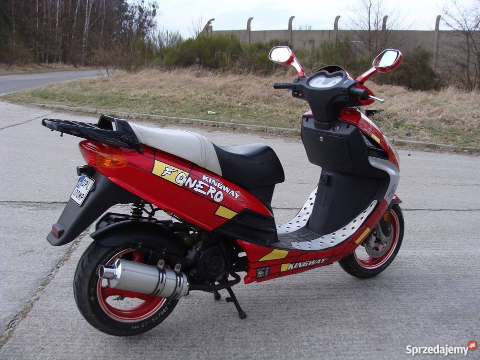 KINGWAY FONERO 50 zadbany odblokowany skuter nie 99143km dolnośląskie