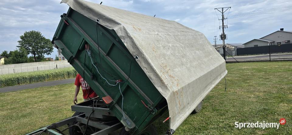 Przyczepa autosan wywrotka nieuszkodzony Bożacin