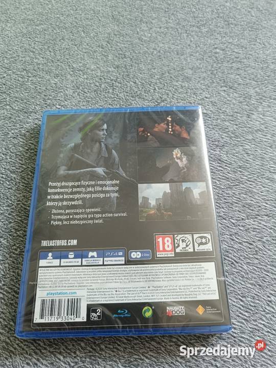 The Last of US Part II PlayStation 4 4 nowa w mazowieckie Pruszków sprzedam