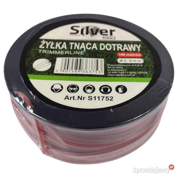 Żyłka do kosy 30mm 100m KWADRAT DUOLINE Pozostałe