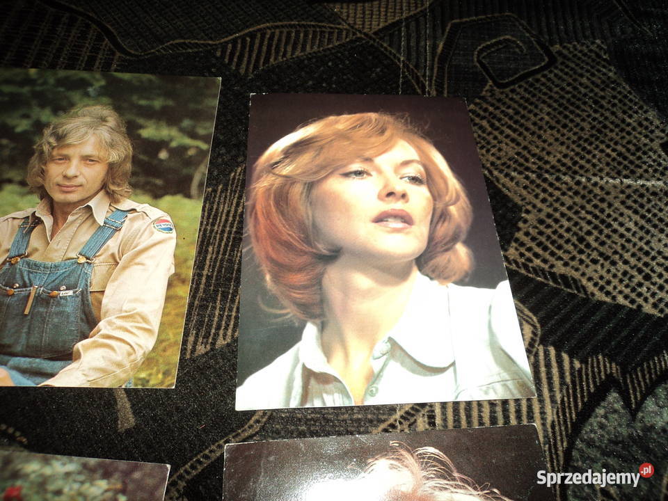 6 pocztówek widokówek celebrytów polskich 1 małopolskie Nowy Sącz