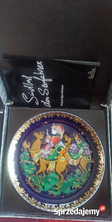 Talerzyk Rosenthal Seria Sindbad Żeglarz Projekt Gdańsk