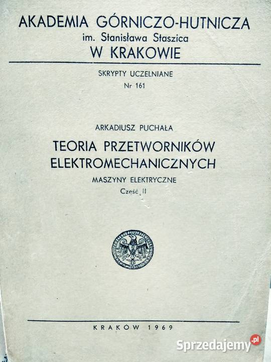 Teoria przewodników elektromechanicznych outlet Warszawa sprzedam