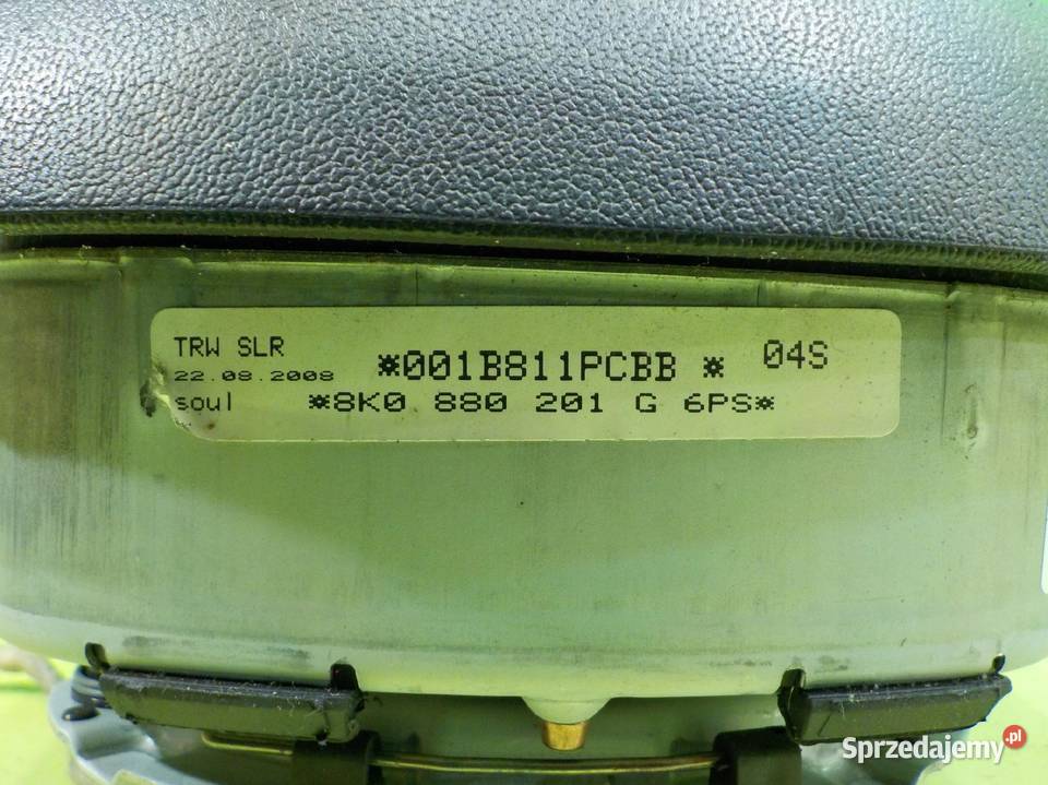 AUDI A5 8T 20 TFSI 08r COUPE 2D AIRBAG poduszka mazowieckie Suków