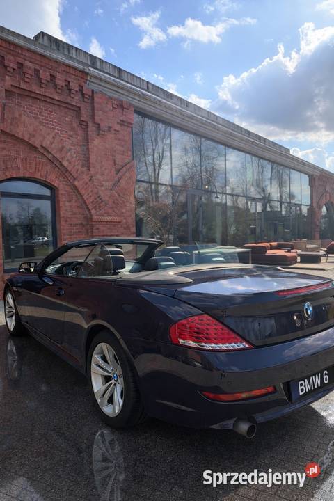 BMW 635d CABRIO M Pakiet 286 AUTOMAT 2009 183 Warszawa