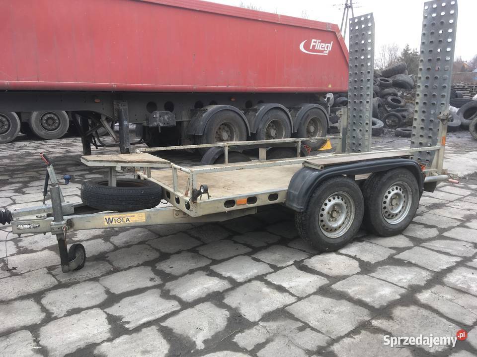 Przyczepka Wiola W2 minikoparka Wiola Lublin
