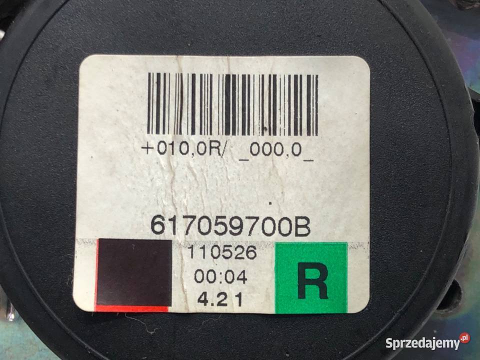 PAS BEZPIECZEŃSTWA PRZÓD PRAWY MINI COUNTRYMAN Pasy bezpieczeństwa podkarpackie