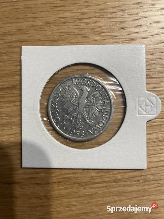 Moneta 2 zl jagoda 1858 Puławy