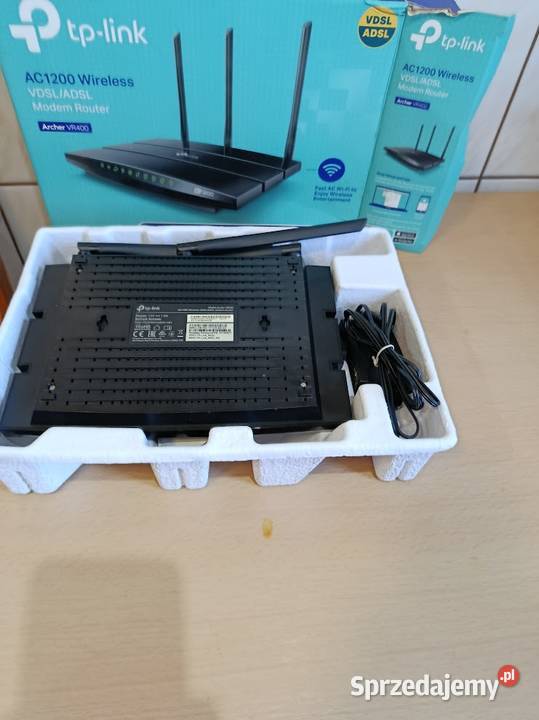 Router TPLINK Archer VR400 AC 1200 Wireless zachodniopomorskie Szczecin