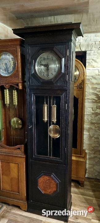 Zegar stojący Schlenker Kienzle piękny chłopw Kwaczała