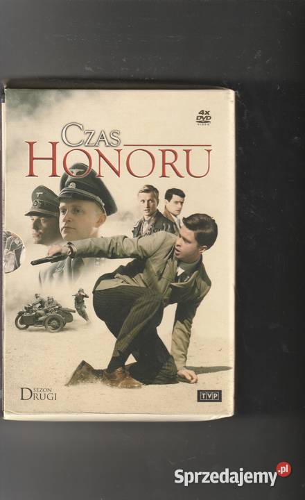 CZAS HONORU sezon 2 serial TVP BOX 4 DVD Pruszków sprzedam