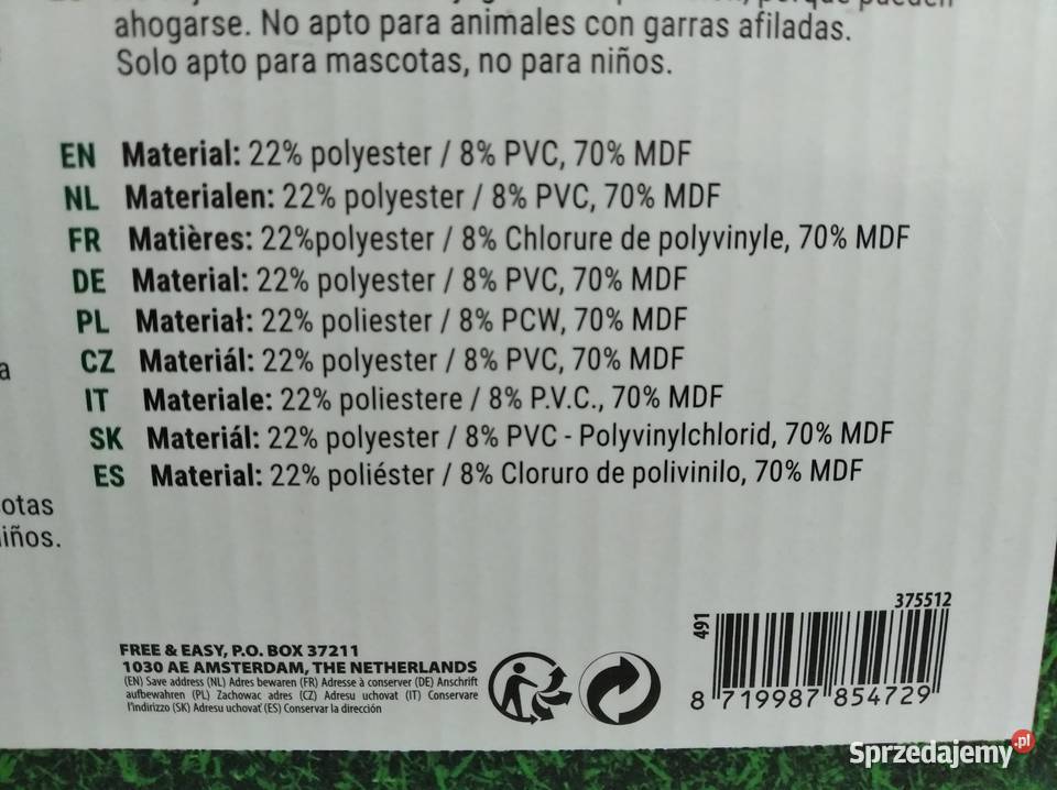 NAJTANIEJ Basen Psa Kojec Legowisko 120x30 Pozostałe śląskie Zabrze