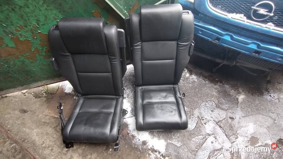 Tapicerka fotele skóra recaro Zafira A polift Gliwice