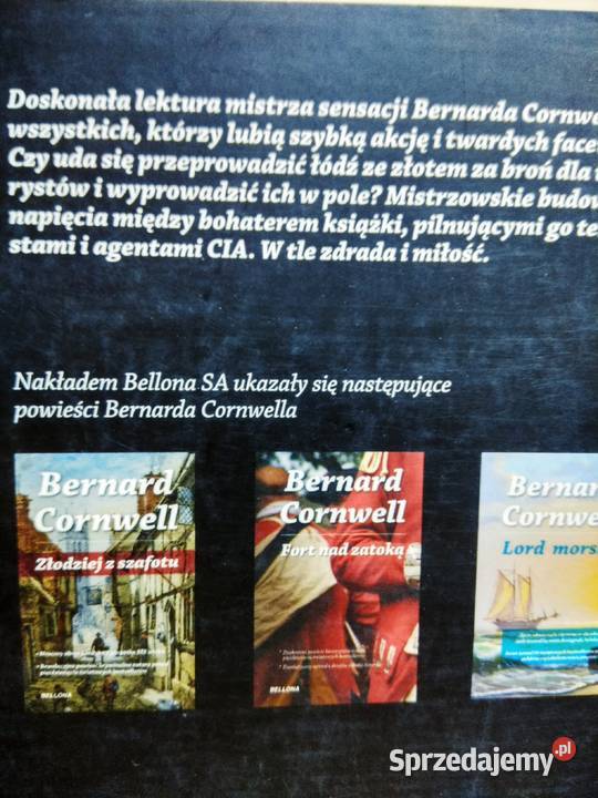 Cornwell Łotr książki outlet używane antykwariat Warszawa