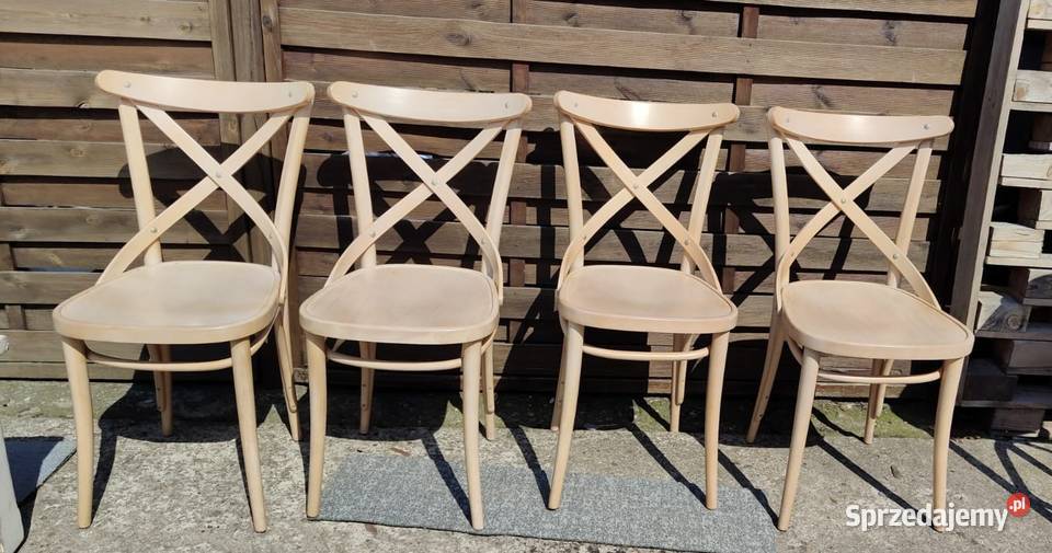 4 x krzesło drewniane Thonet Warszawa