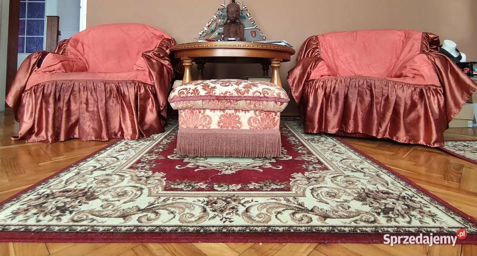 Sofa 2 fotele pufa Rzeszów