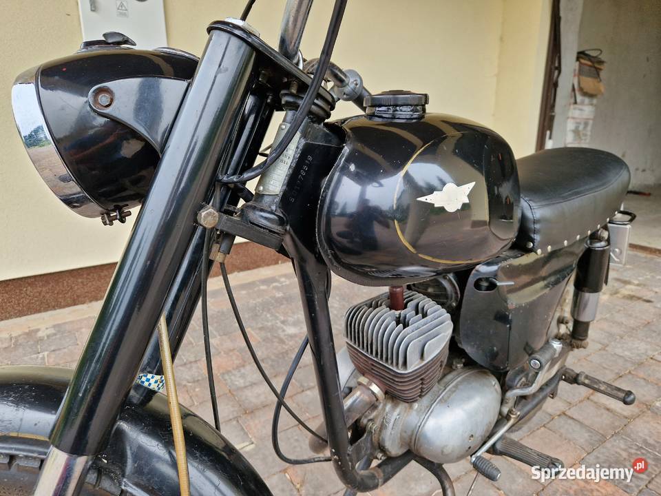 WSK 125 model M06B3 zarejestrowana 1973r