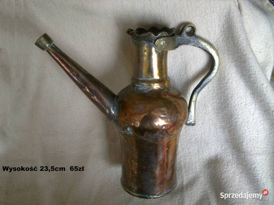 Czajnik miedziany karafka sztućce i inne Płońsk sprzedam