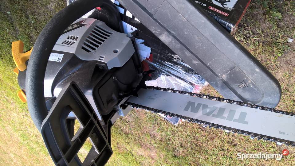 spalinowa pilarka łańcuchowa Titan 2 z pompką Spalinowe Mińsk Mazowiecki sprzedam