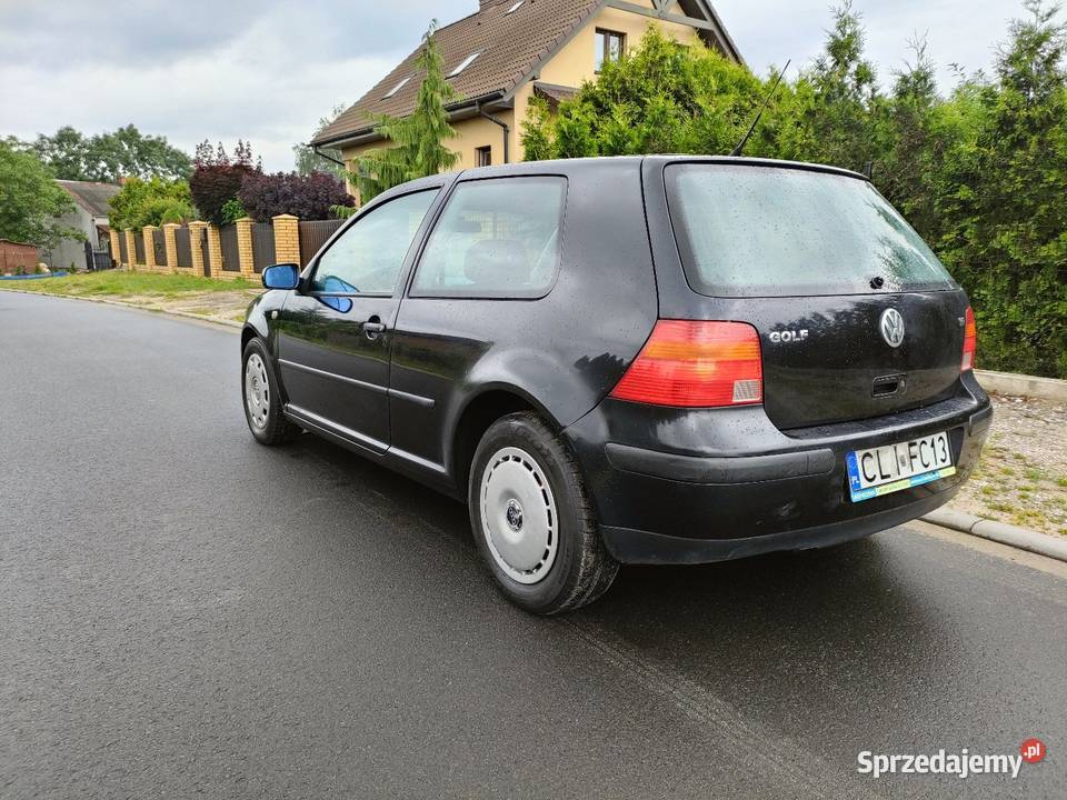 VW Golf 4 16 Gaz Klimatyzacja welurowa tapicerka Lipno