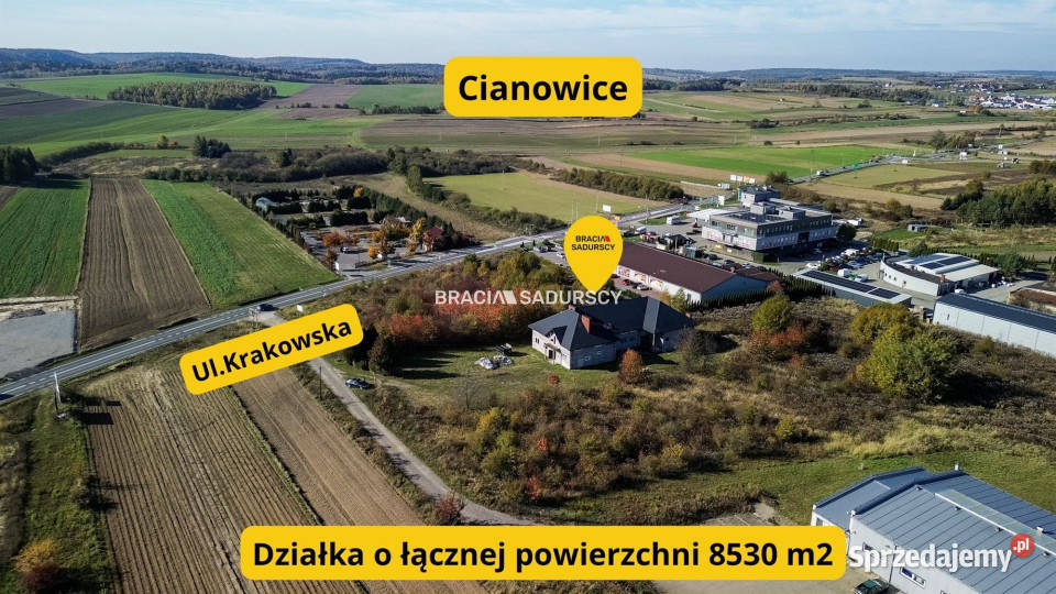 wynajmu lokalu 429m2 Cianowice